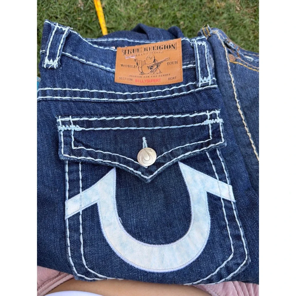VINTAGE True Religion Billy SuperT Jeans Made in USA horseshoe pocket y2K Bundle